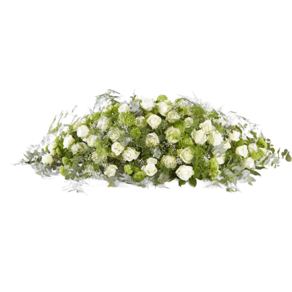 Witte uitvaart bloemen Puur afscheid